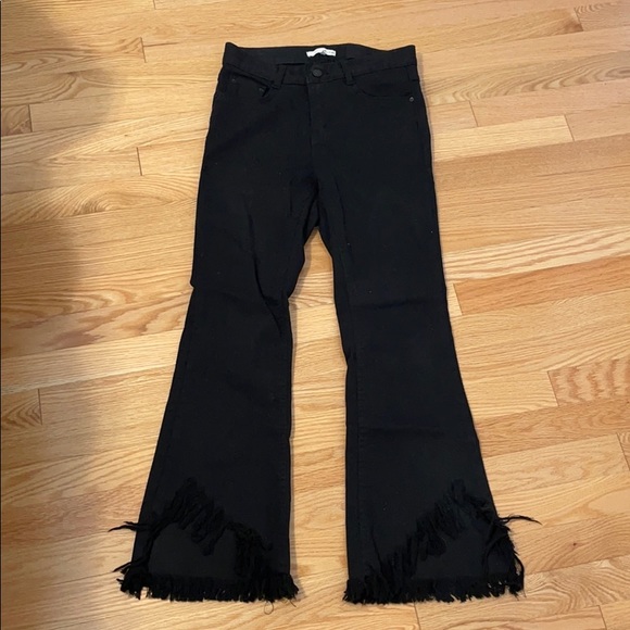 Oak & Fort black high rise jeans - Picture 2 of 7